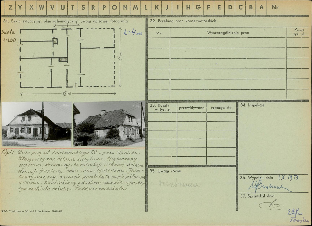 KZ - Karta zielona, skan nr 2