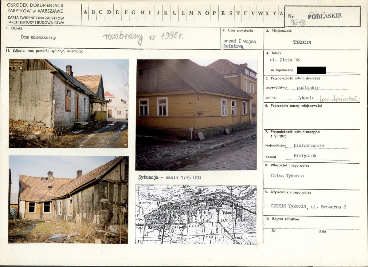 KB - Karta biała, skan nr 1