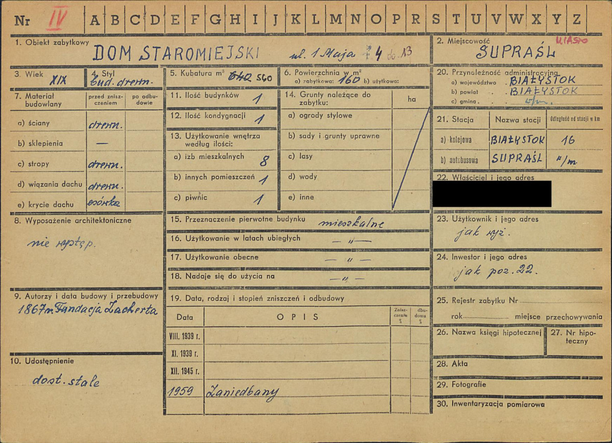 KZ - Karta zielona, skan nr 1