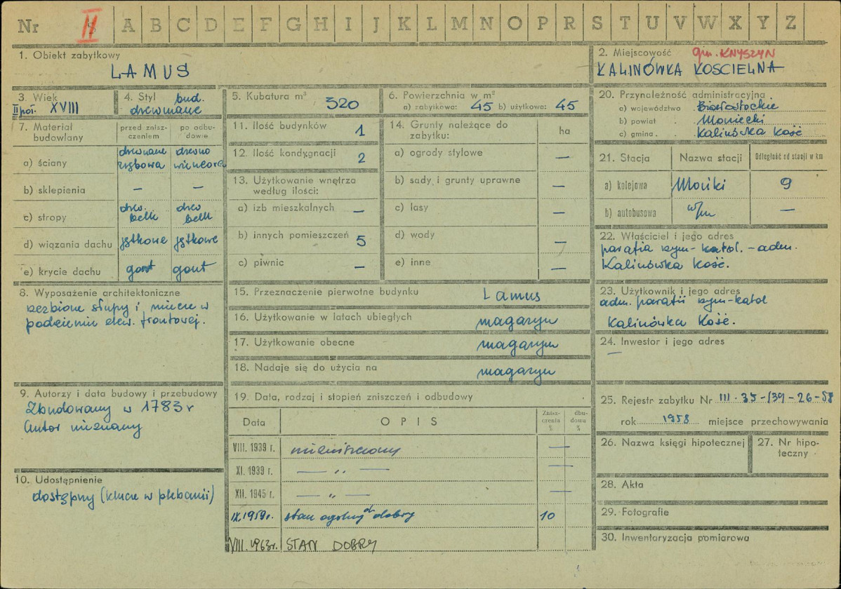 Karta zielona, skan nr 1