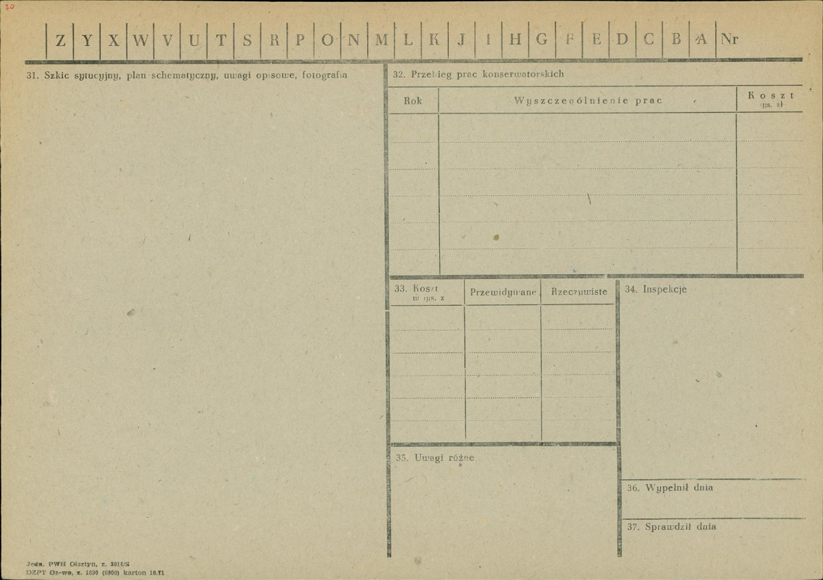 Karta zielona, skan nr 2