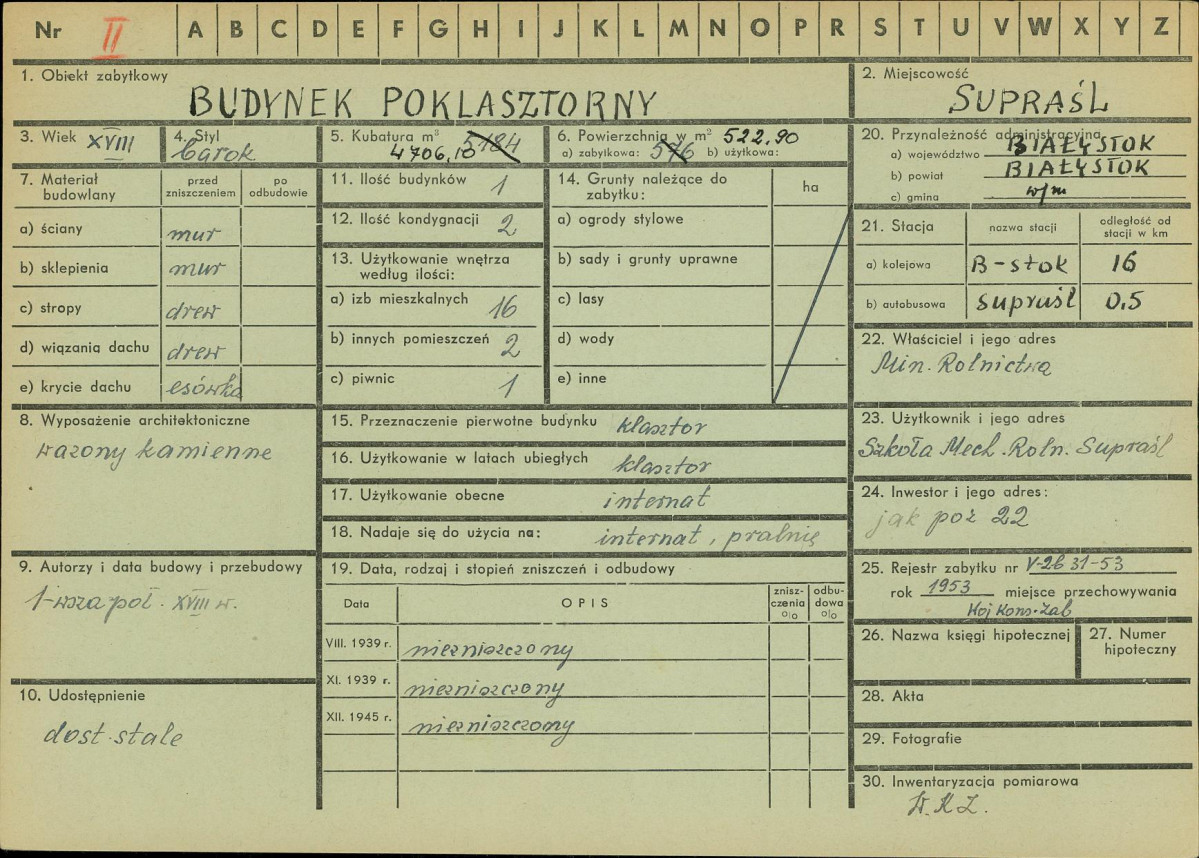 Karta zielona, skan nr 1