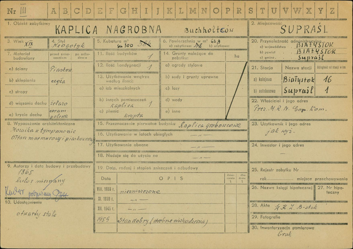 Karta zielona, skan nr 1