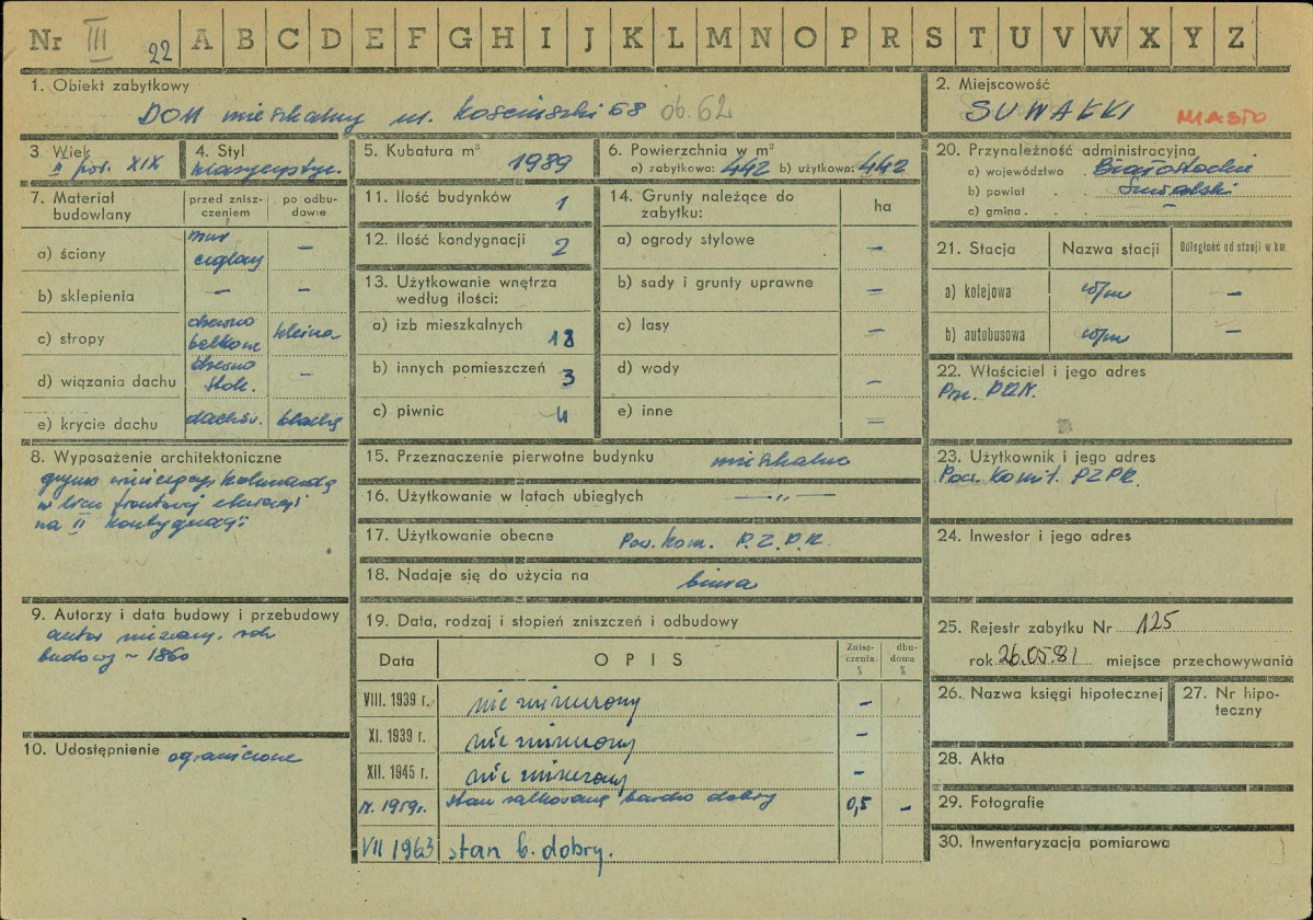 Karta zielona, skan nr 1