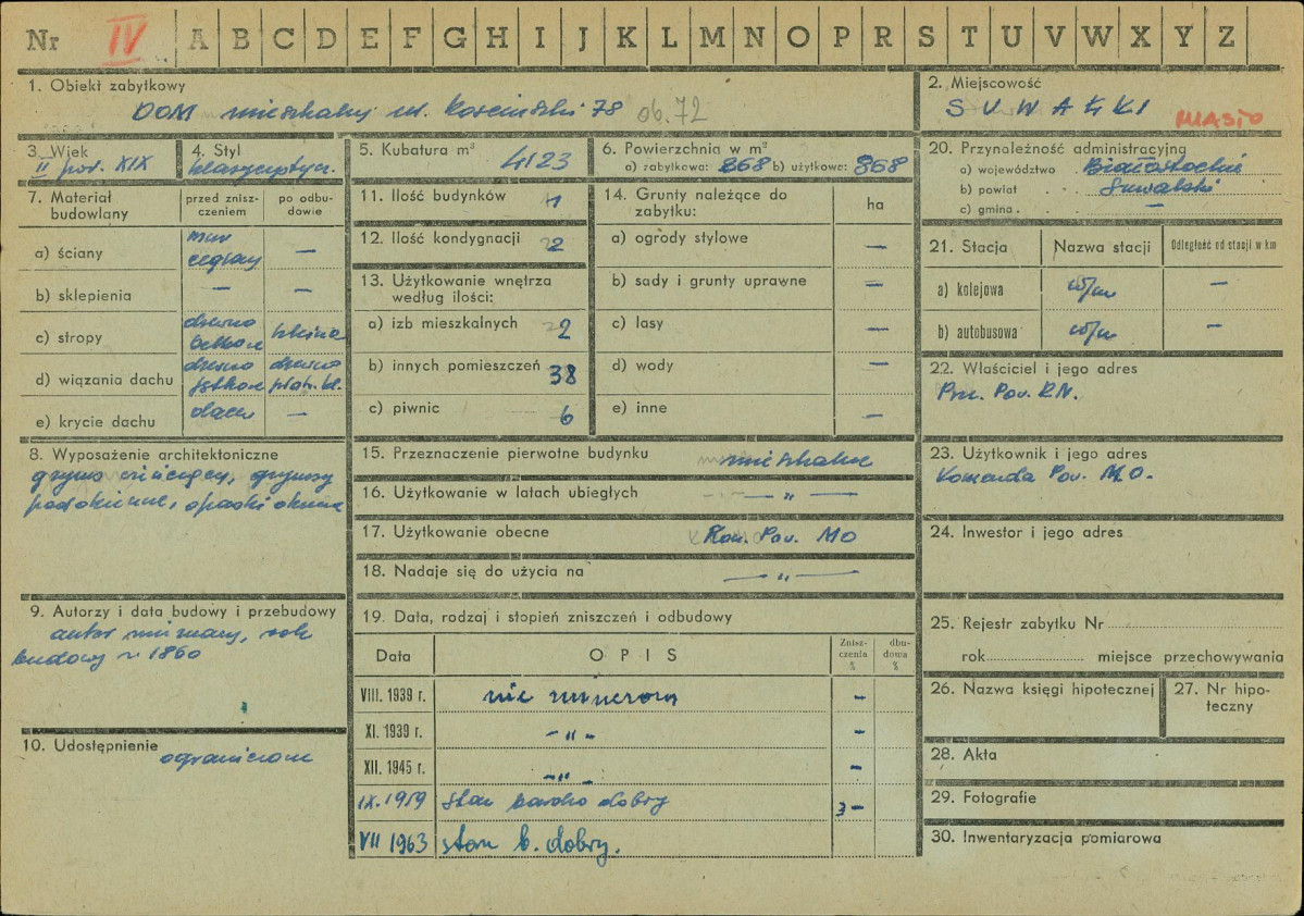 Karta zielona, skan nr 1