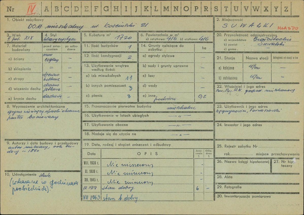 Karta zielona, skan nr 1