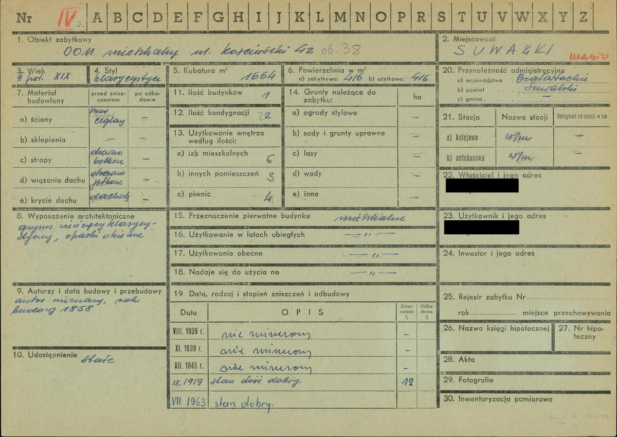 KZ - Karta zielona, skan nr 1