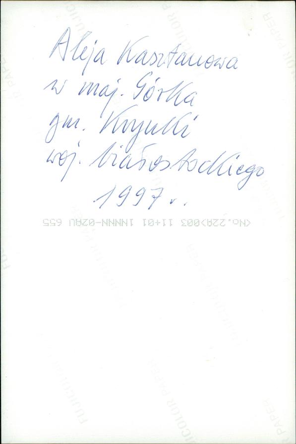 EP - Ewidencja parkowa, skan nr 48