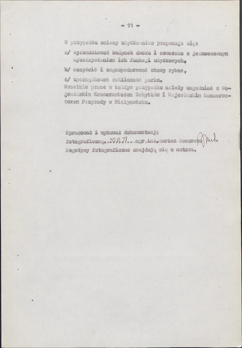 EP - Ewidencja parkowa, skan nr 16