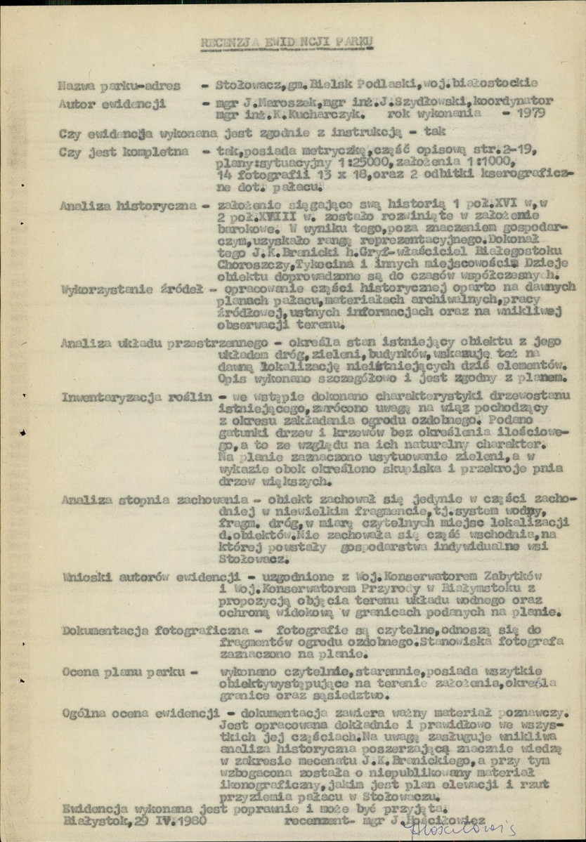 Ewidencja parkowa, skan nr 5