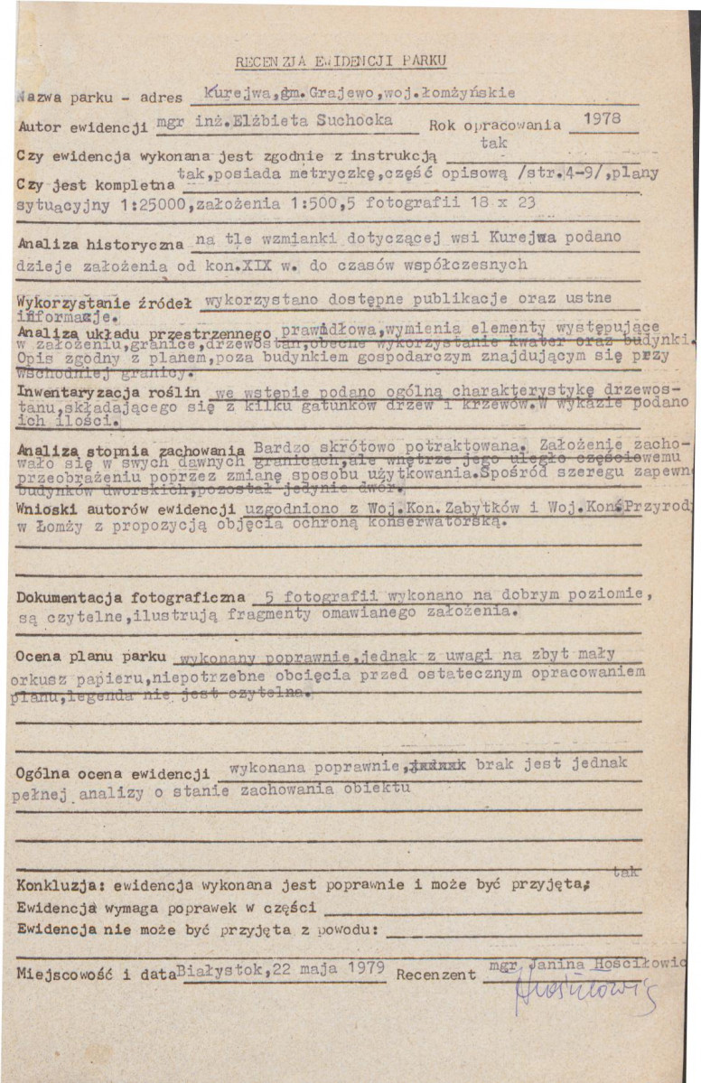 EP - Ewidencja parkowa, skan nr 4