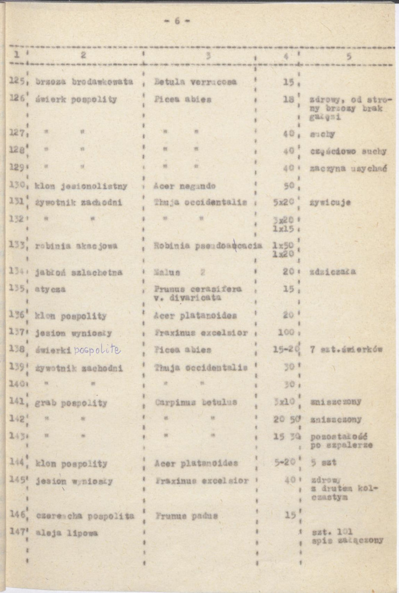 Ewidencja parkowa, skan nr 22