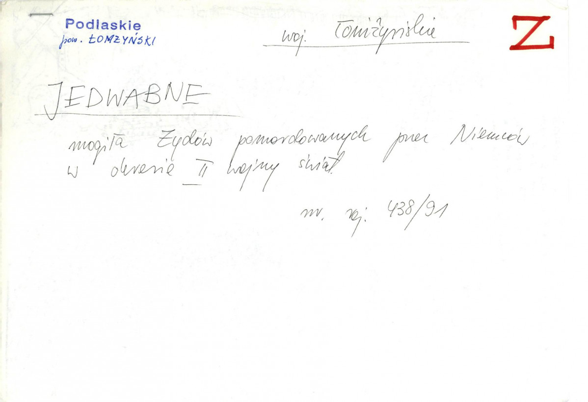 Karta cmentarza, skan nr 5