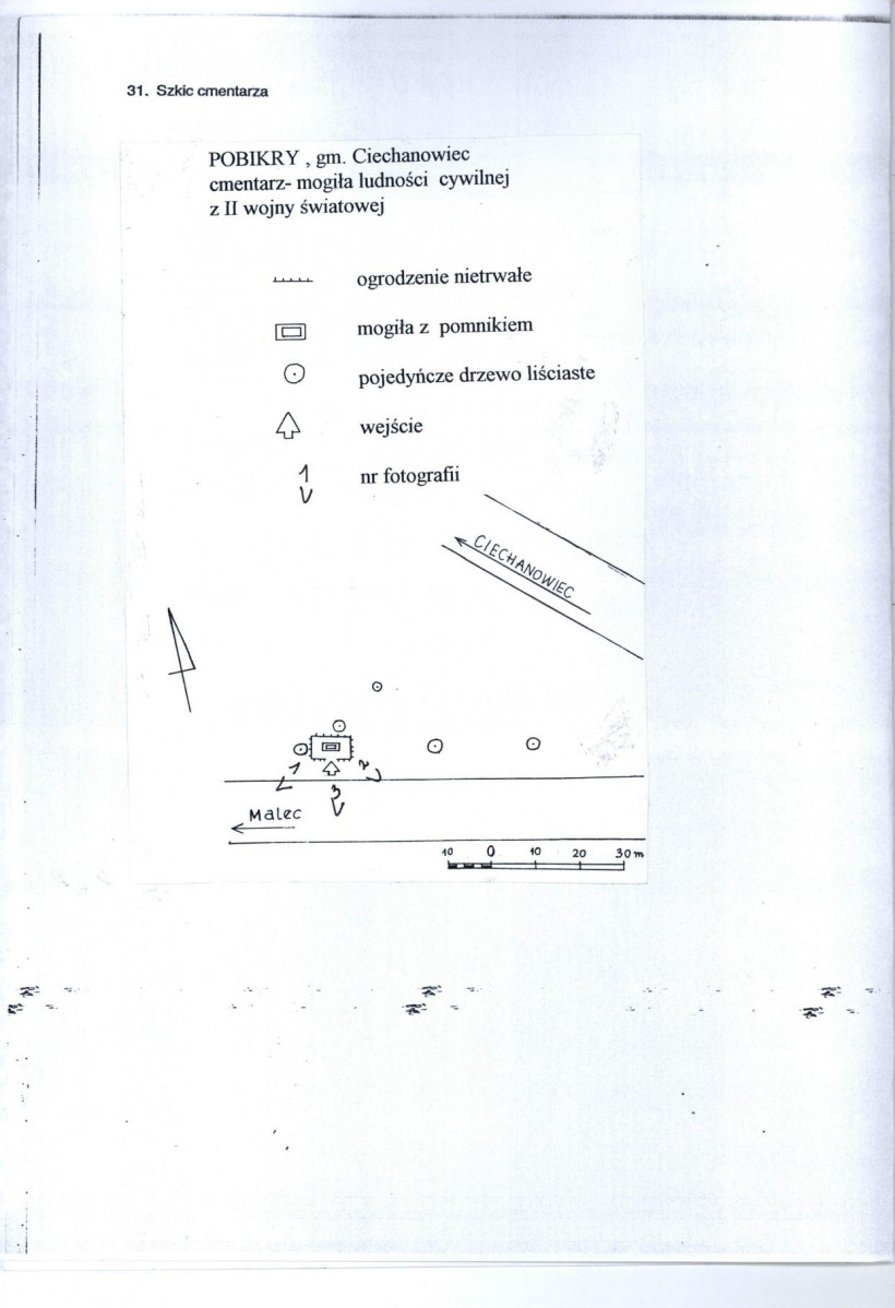 Karta cmentarza, skan nr 3