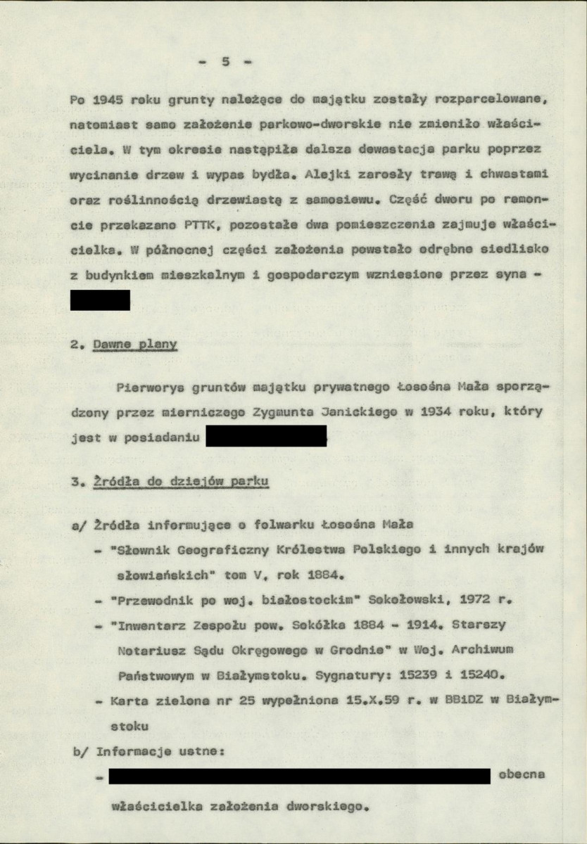 EP - Ewidencja parkowa, skan nr 9