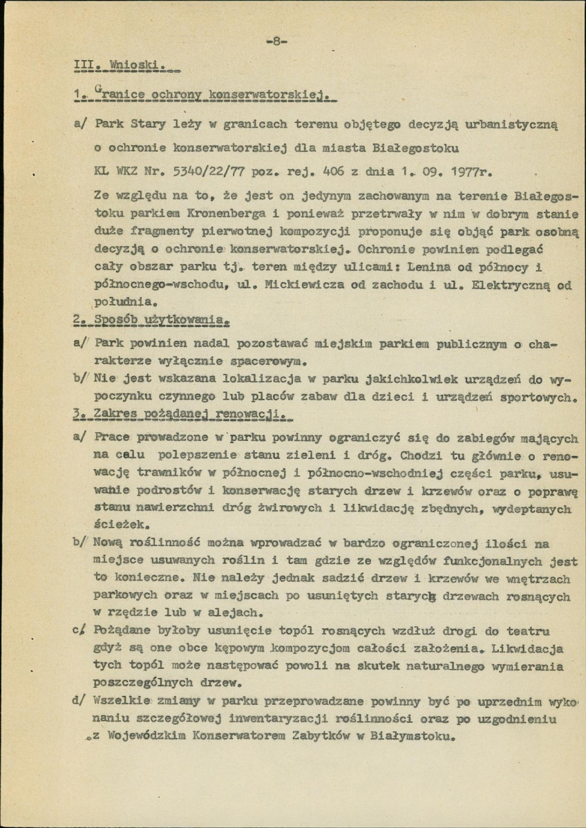 Ewidencja parkowa, skan nr 14