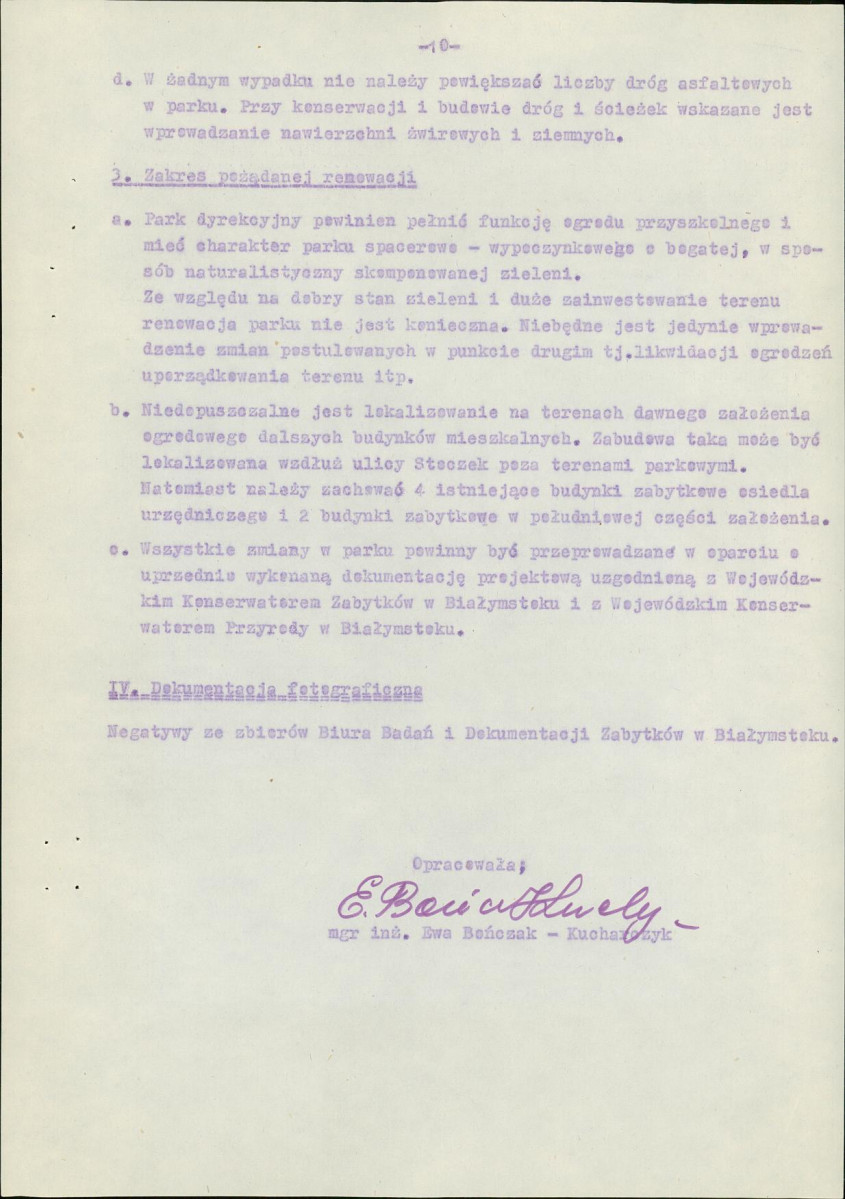 Ewidencja parkowa, skan nr 15