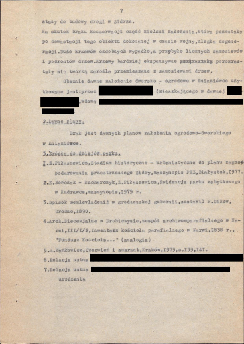 EP - Ewidencja parkowa, skan nr 13
