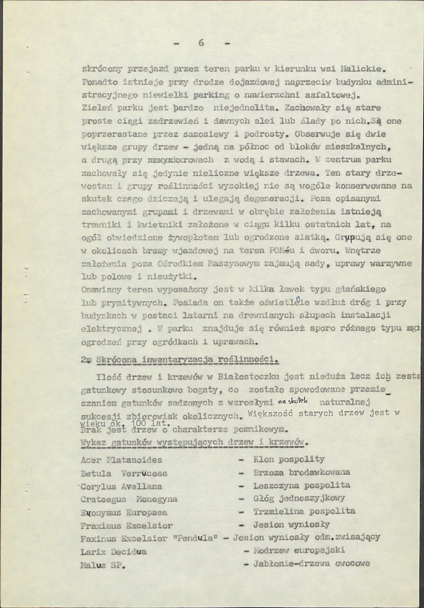 EP - Ewidencja parkowa, skan nr 13