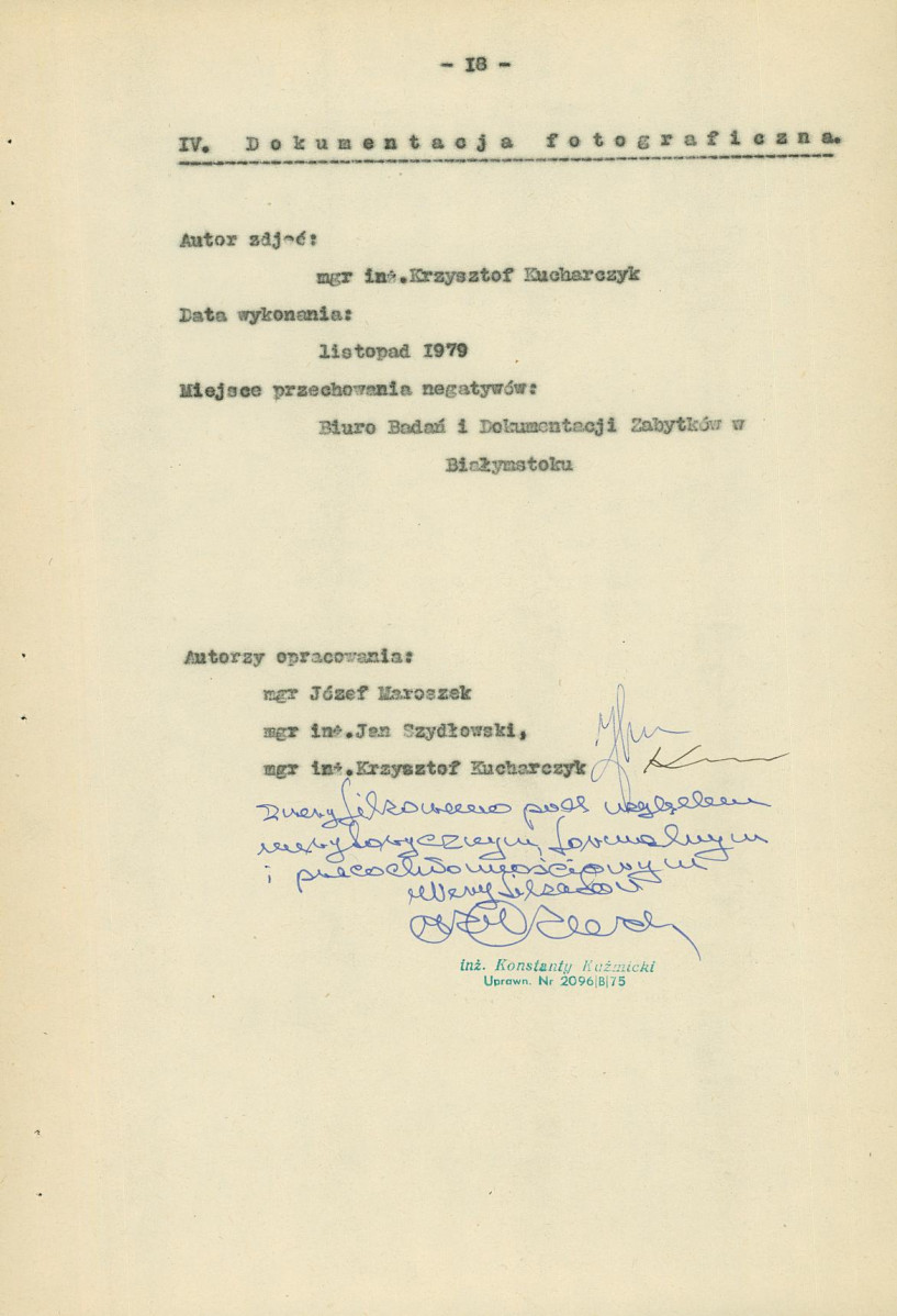 EP - Ewidencja parkowa, skan nr 25