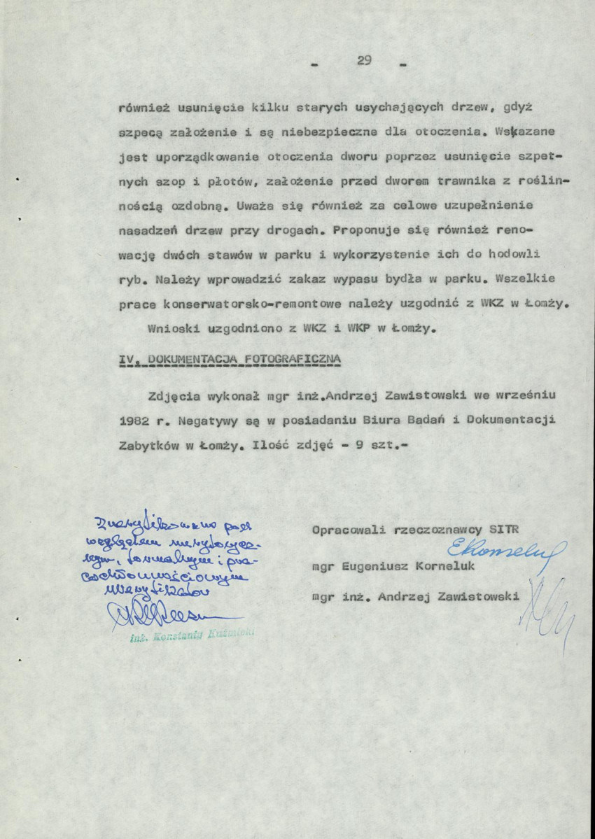 Ewidencja parkowa, skan nr 36