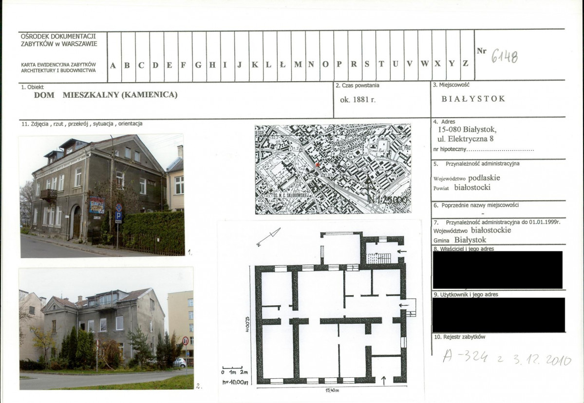 KB - Karta biała, skan nr 1