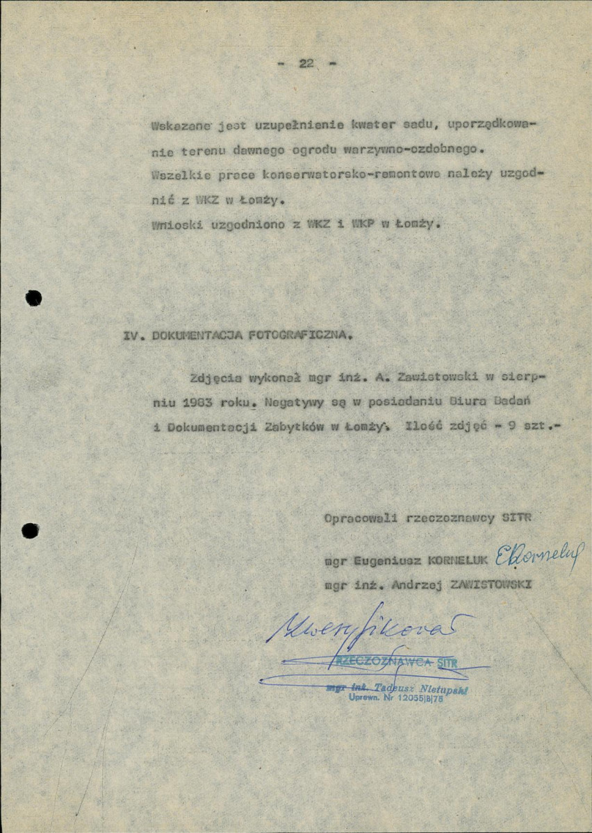 EP - Ewidencja parkowa, skan nr 29