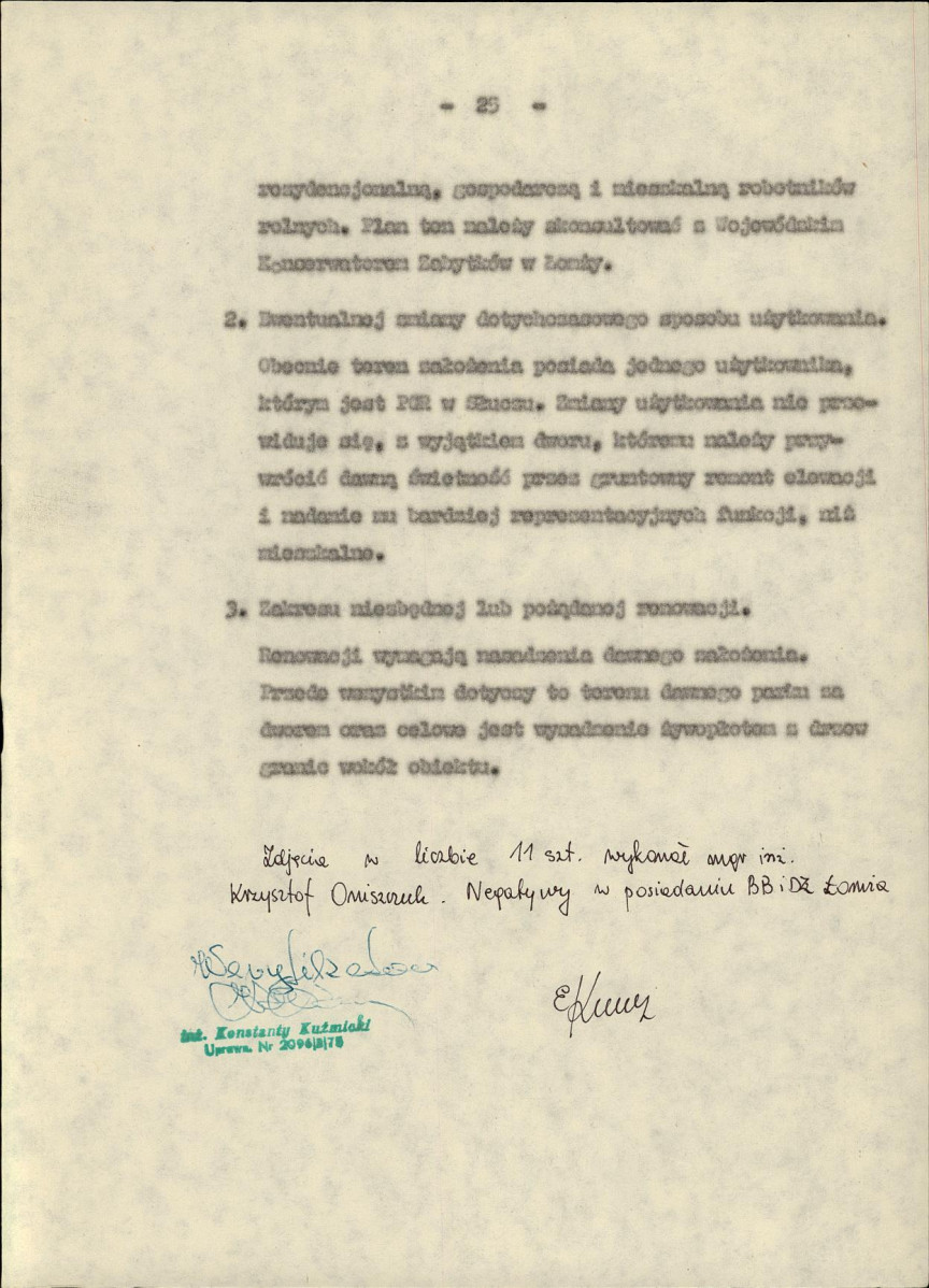 Ewidencja parkowa, skan nr 30