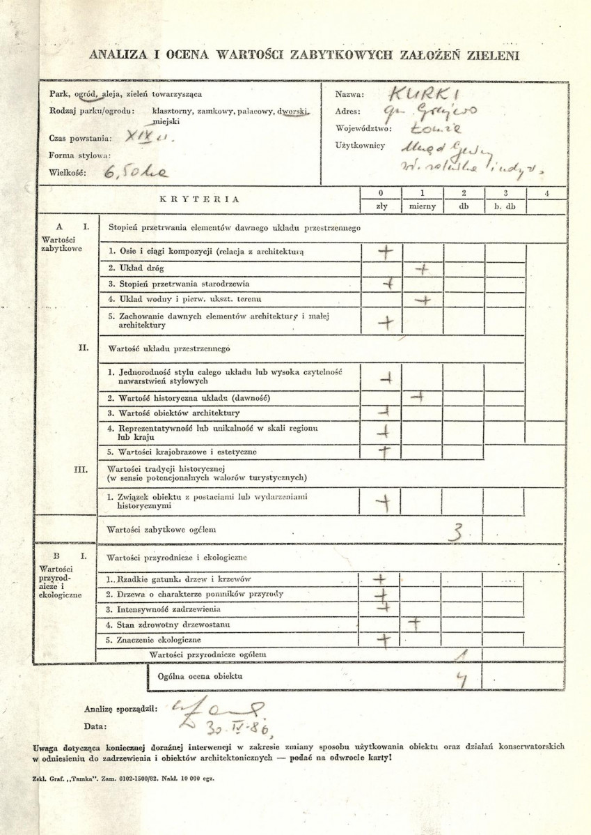 Ewidencja parkowa, skan nr 3