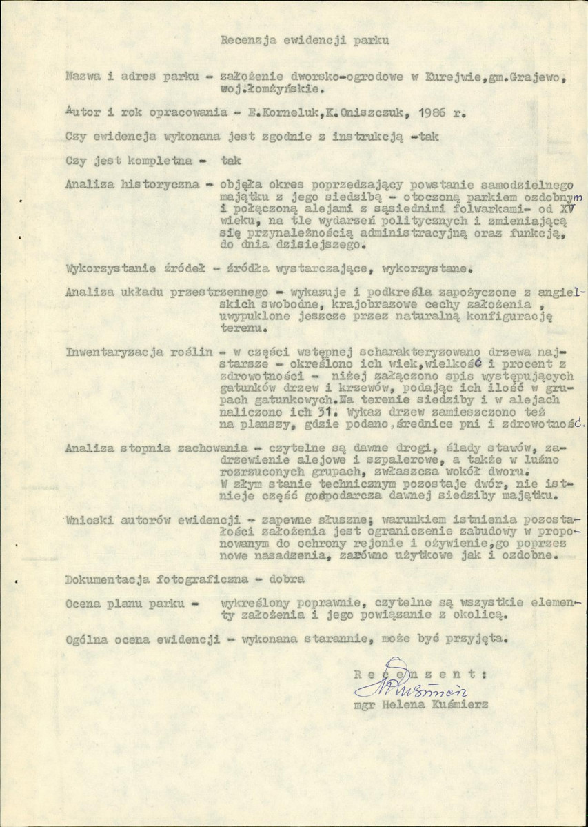 EP - Ewidencja parkowa, skan nr 4