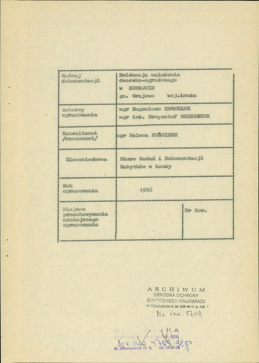 EP - Ewidencja parkowa, skan nr 5