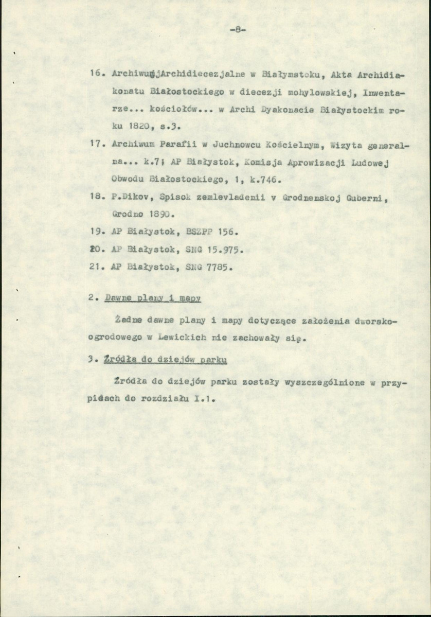 EP - Ewidencja parkowa, skan nr 16