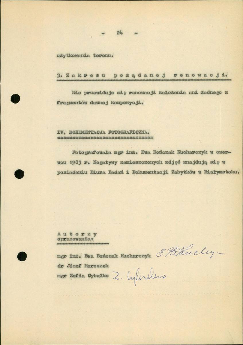 EP - Ewidencja parkowa, skan nr 29
