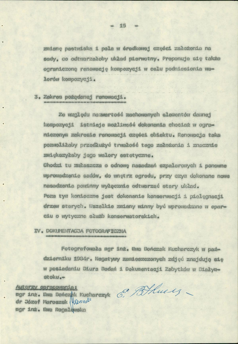 EP - Ewidencja parkowa, skan nr 20