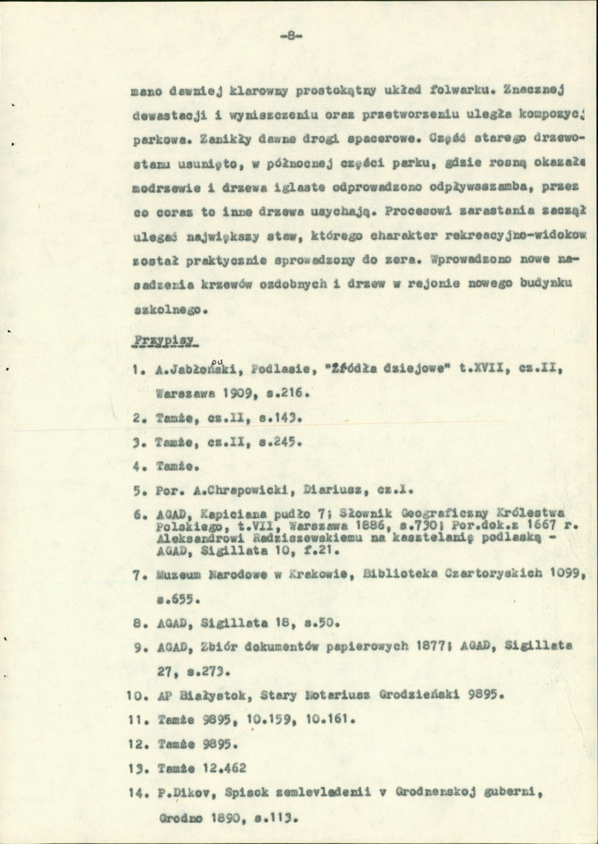 Ewidencja parkowa, skan nr 15