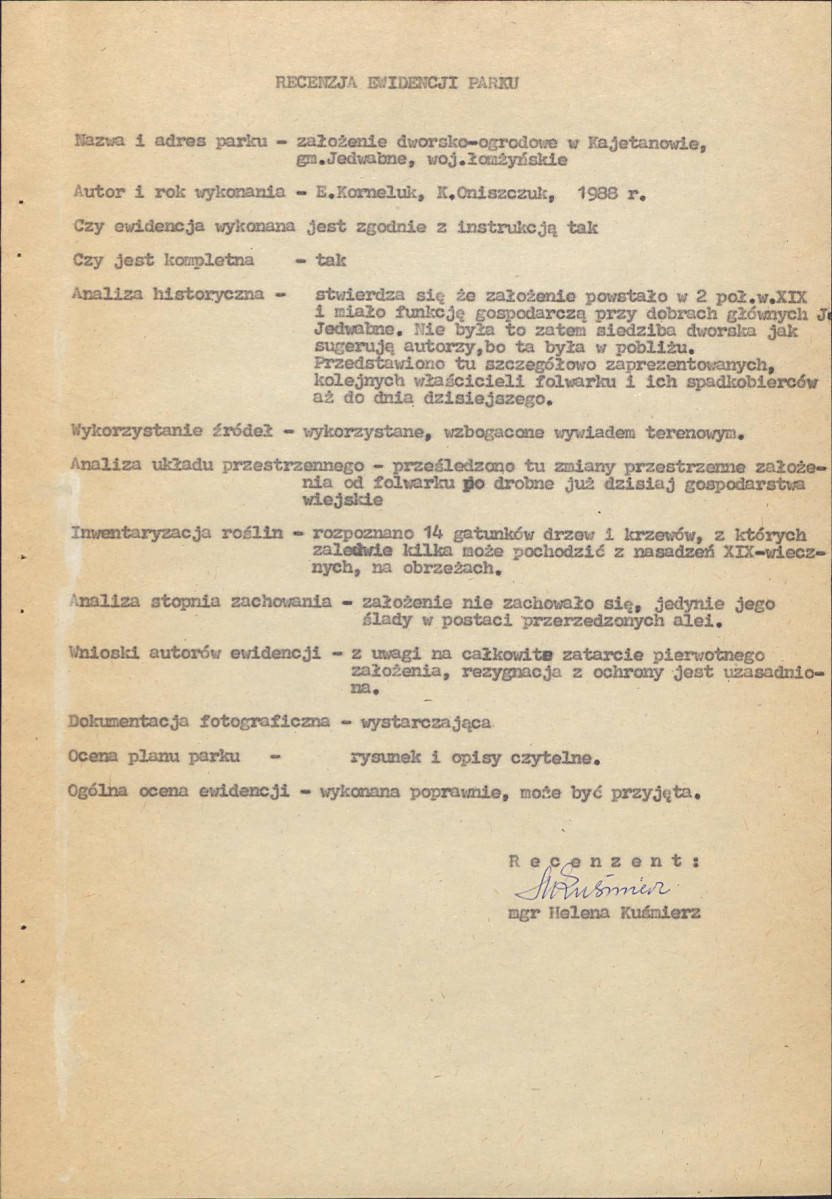 EP - Ewidencja parkowa, skan nr 4