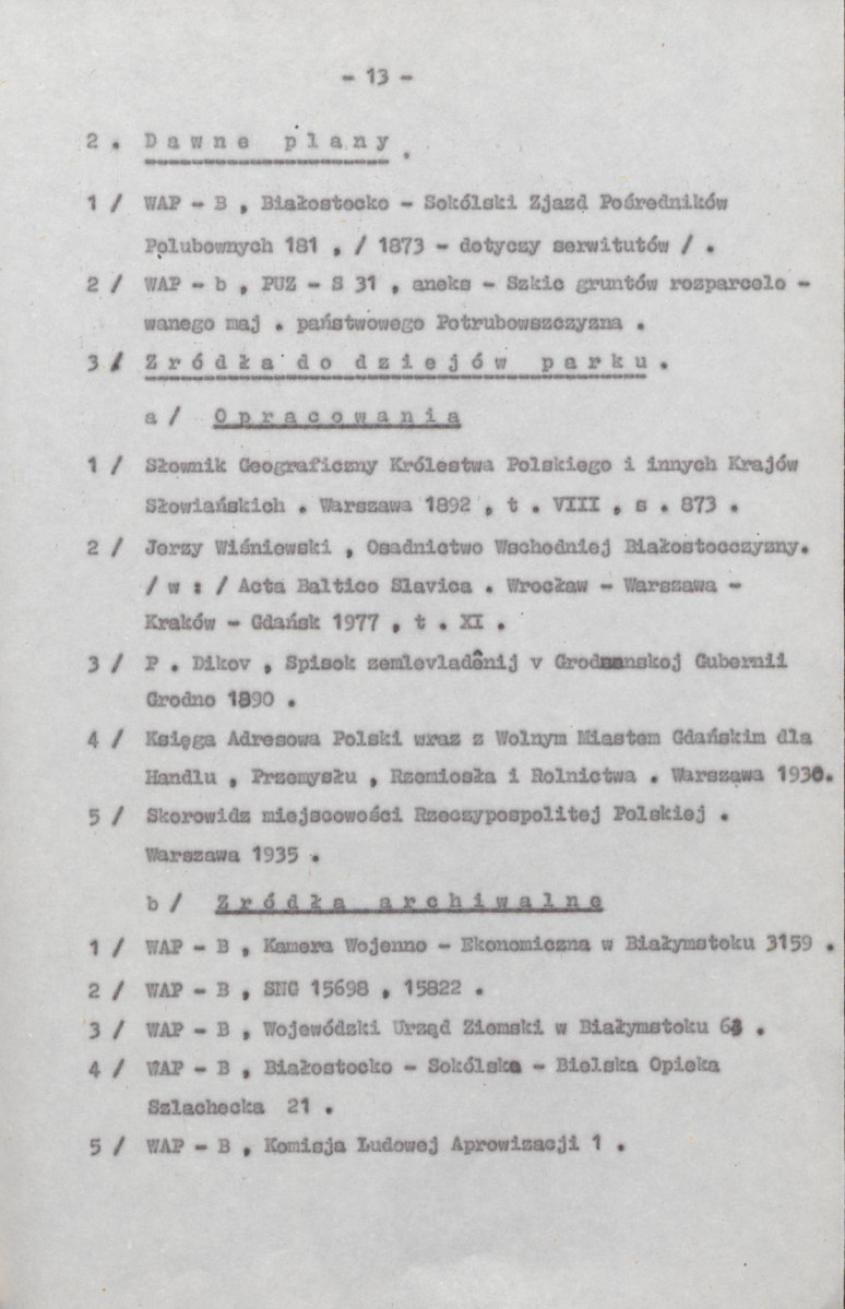 EP - Ewidencja parkowa, skan nr 20