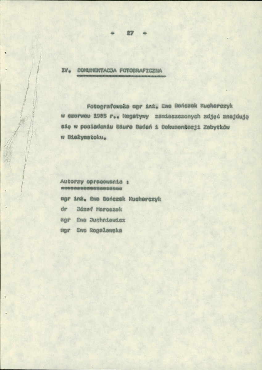 Ewidencja parkowa, skan nr 32