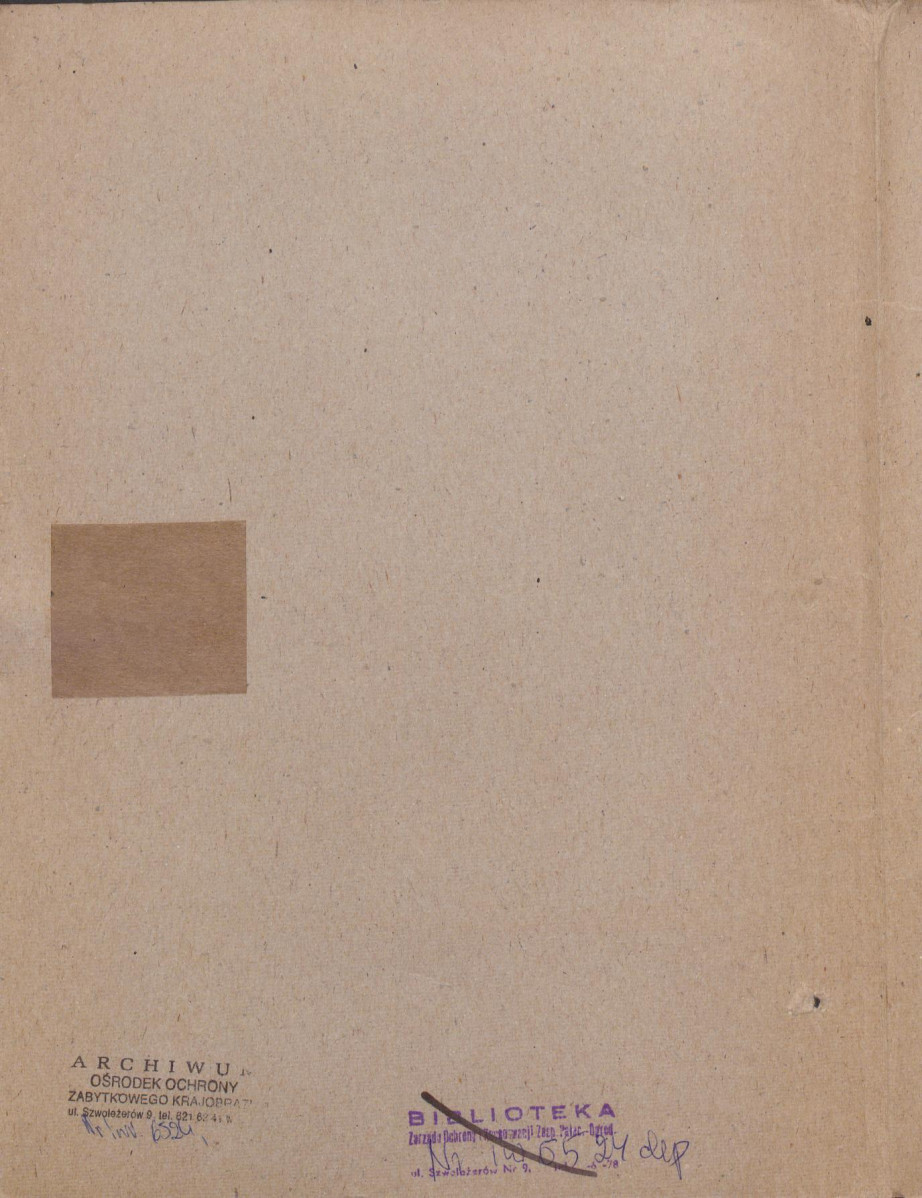 EP - Ewidencja parkowa, skan nr 2