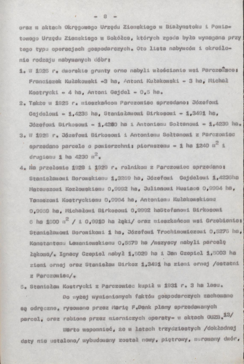 EP - Ewidencja parkowa, skan nr 15
