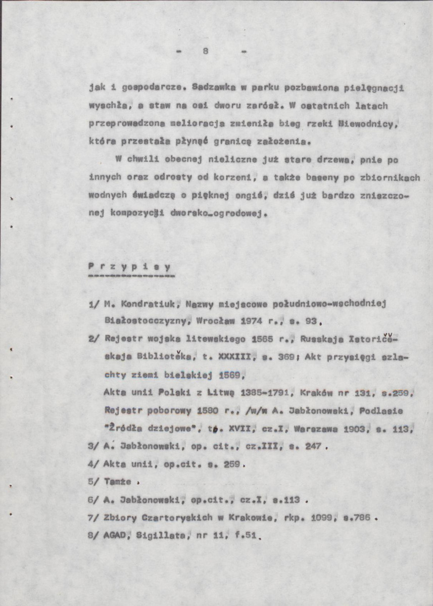 EP - Ewidencja parkowa, skan nr 13