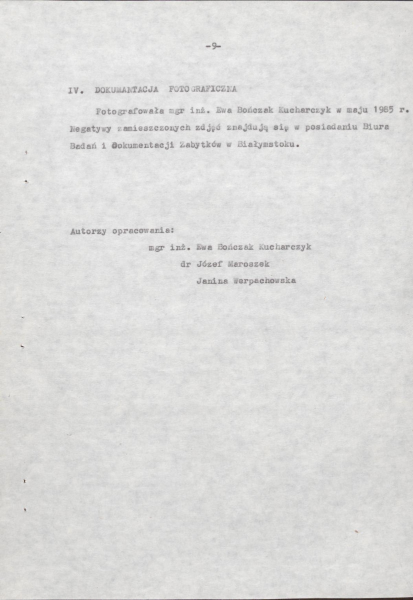 EP - Ewidencja parkowa, skan nr 16