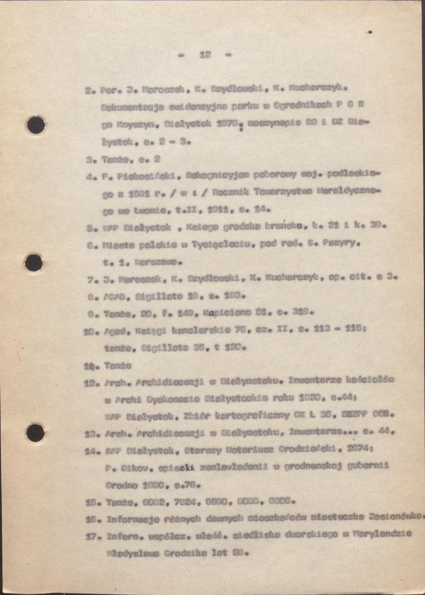 EP - Ewidencja parkowa, skan nr 16