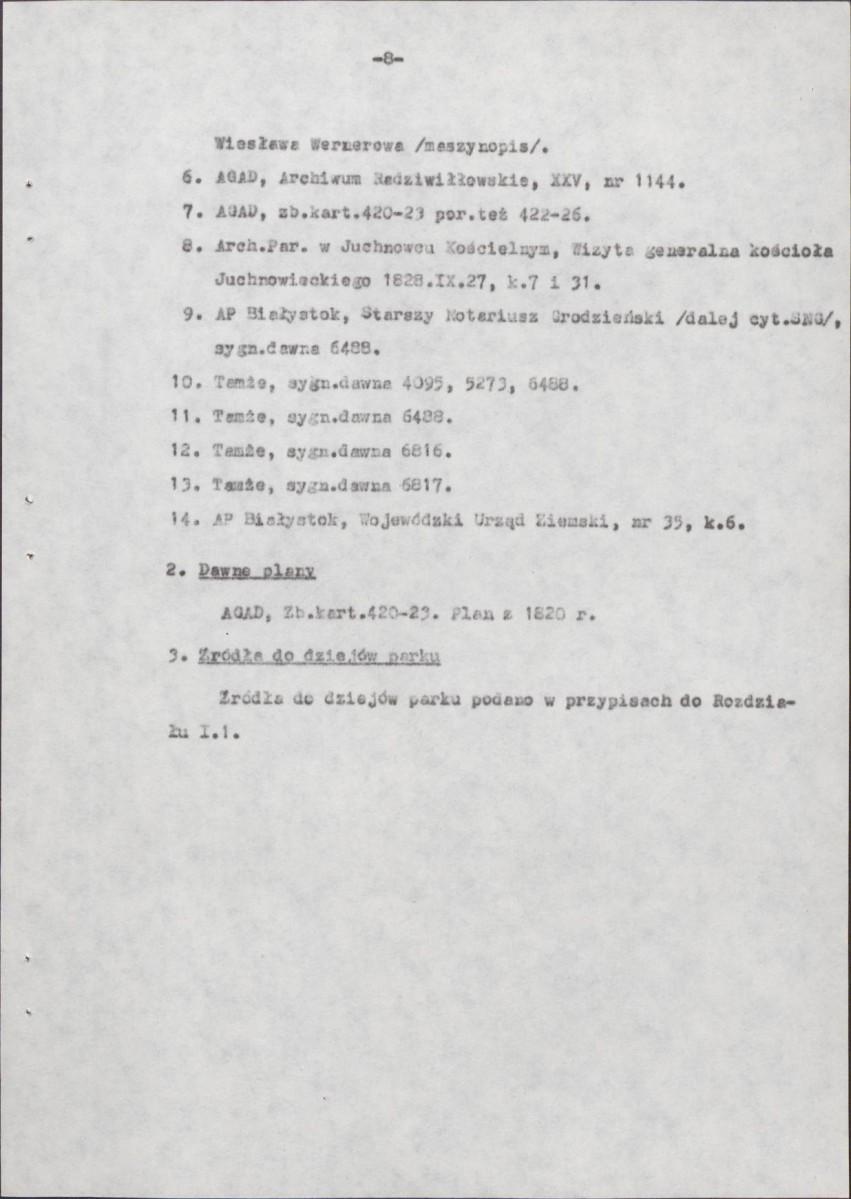 Ewidencja parkowa, skan nr 16