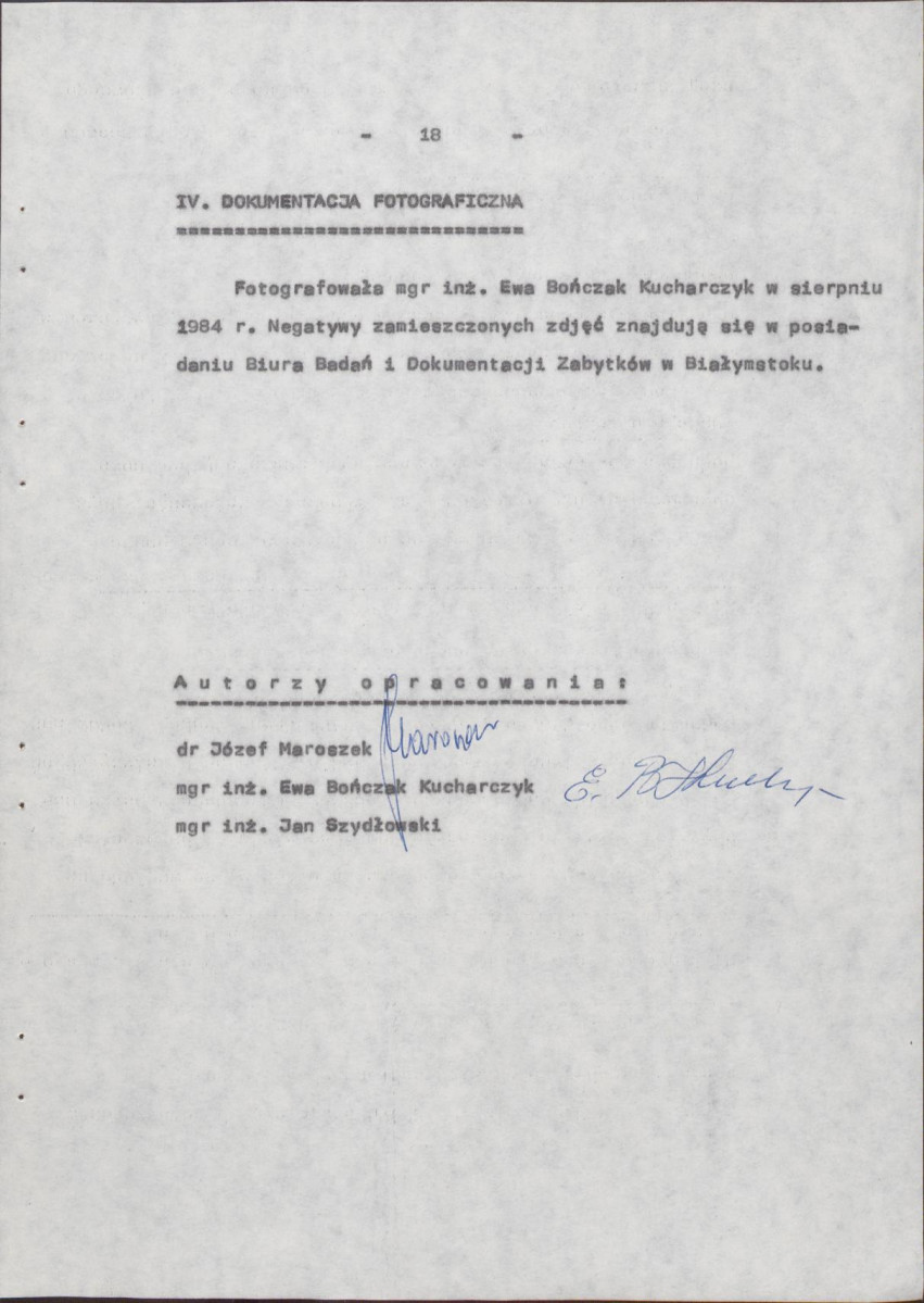 EP - Ewidencja parkowa, skan nr 23