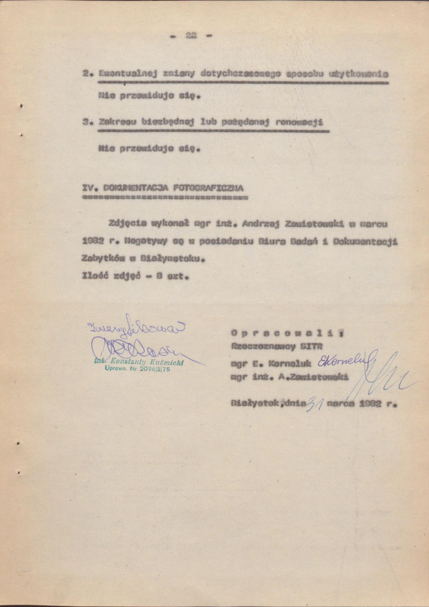 EP - Ewidencja parkowa, skan nr 27