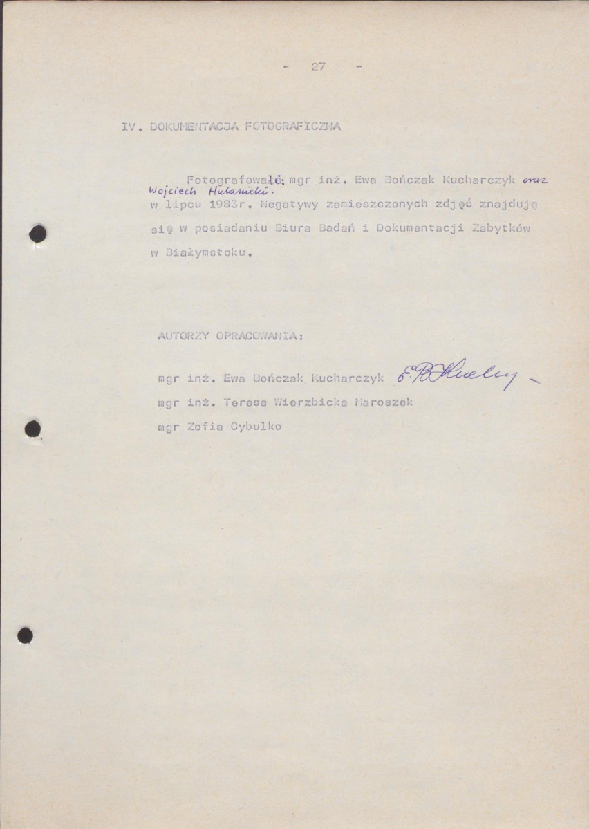 EP - Ewidencja parkowa, skan nr 32