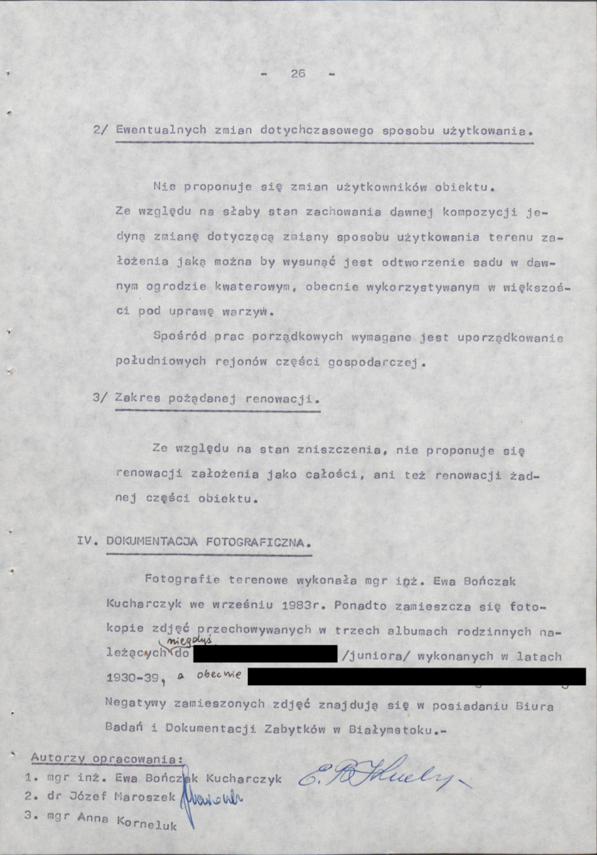 EP - Ewidencja parkowa, skan nr 32