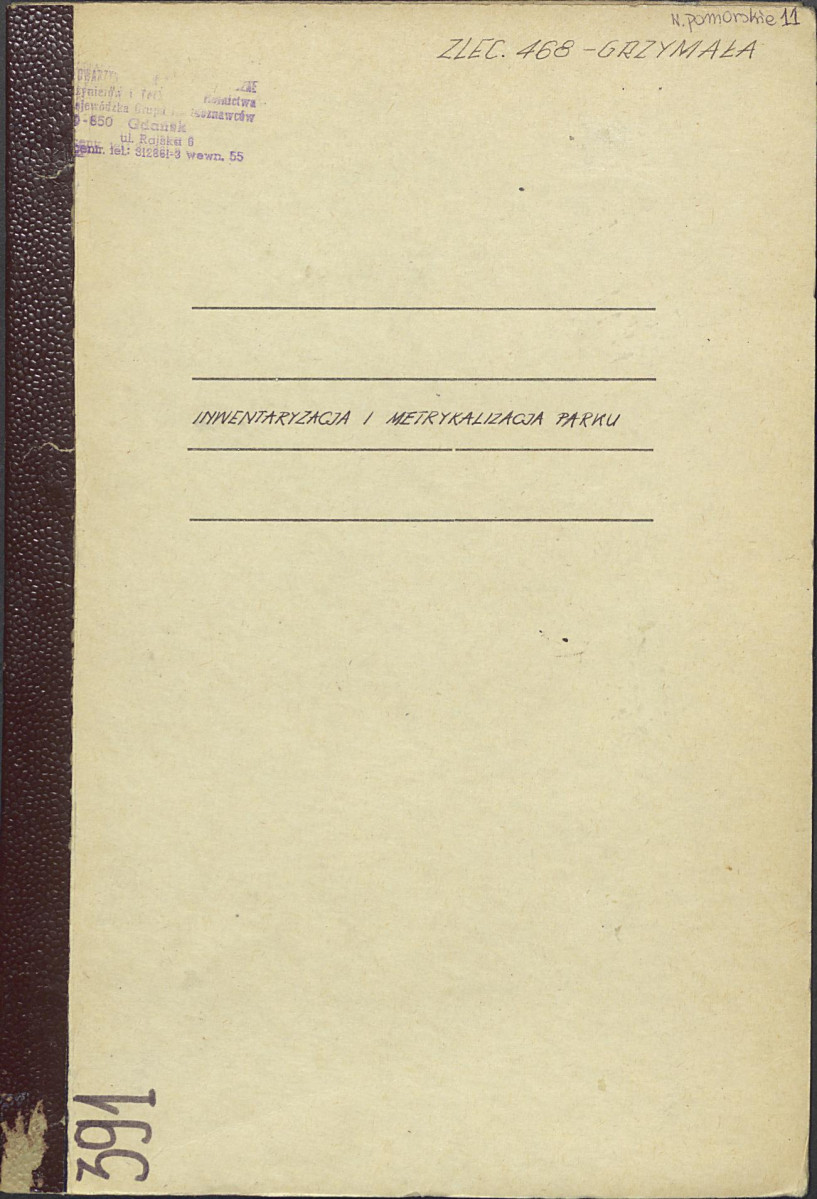 EP - Ewidencja parkowa, skan nr 1
