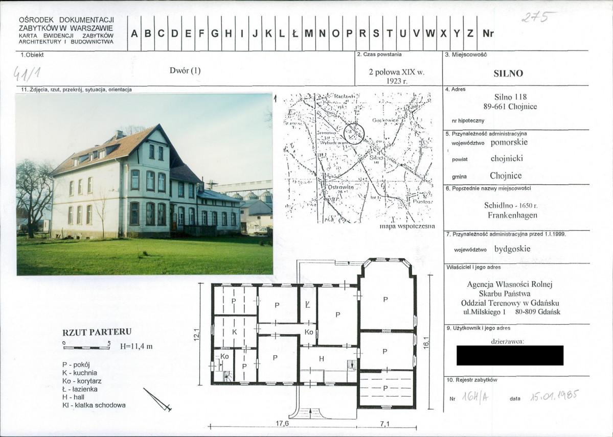KB - Karta biała, skan nr 1